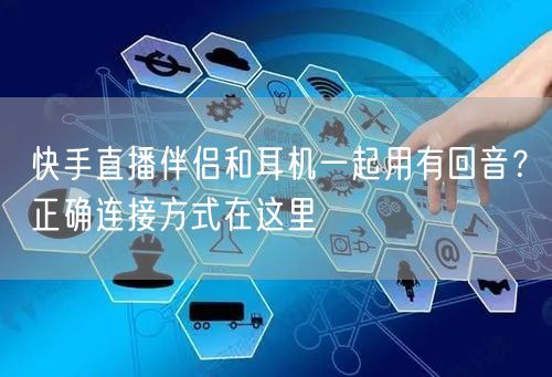 快手直播伴侣和耳机一起用有回音？正确连接