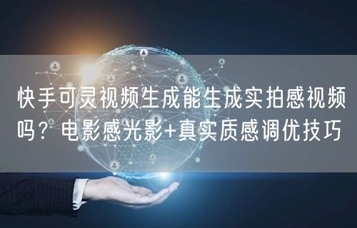 快手可灵视频生成能生成实拍感视频吗？电影感光影+真实质感调优技巧