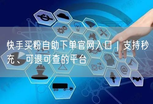 快手买粉自助下单官网入口｜支持秒充、可退可查的平台